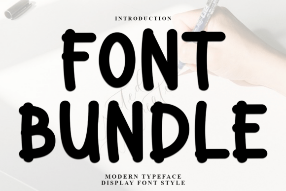 Font Bundle: The Playful Typeface for High-Impact Design