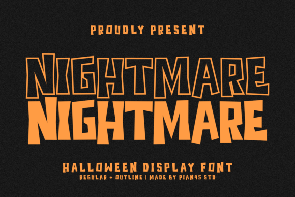 Nightmare Font: A Spooky Solution for Bold Visual Design