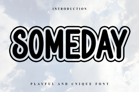 Someday: A Playful Typeface for Joyful Branding